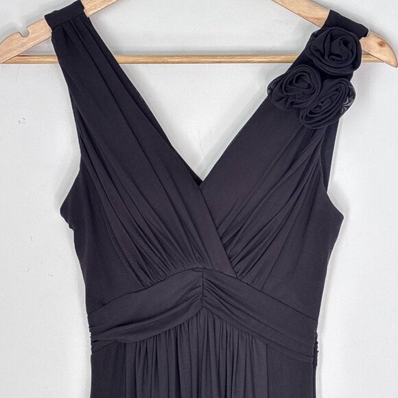 Neutral Black Evening Formal Party Prom Maxi Dress XS G32 - Picture 3 of 16